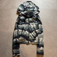 2000s L.G.B. camo boxer hoodie
