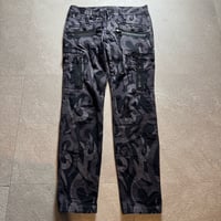 2004aw number(n)ine Heart tribal camo cargo pants