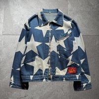 1980s vivienne westwood star denim jacket