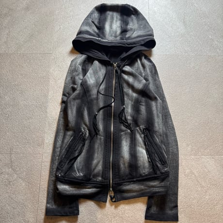 2000s kmrii sweat zip hoodie