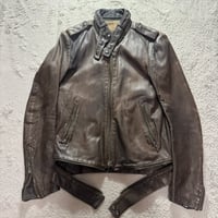 2000s attachment by kazuyuki kumagai leather jacket