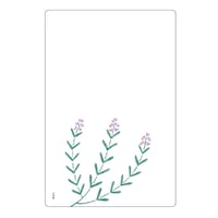 花のカード　ローズマリー
