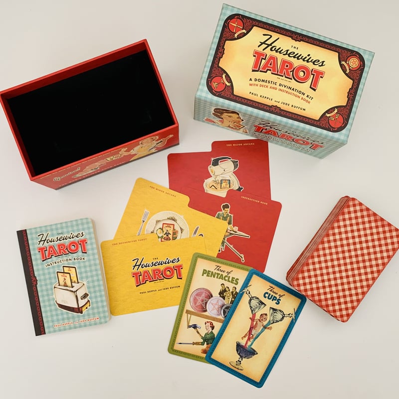 【正規品・海外レトロタロット】新品✨ハウスワイフタロット／主婦のタロット 正規品】ハウスワイフタロット | Coco-tarot
