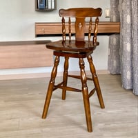 ユーズド品】カリモク家具 コロニアル 花台 コーナー花台