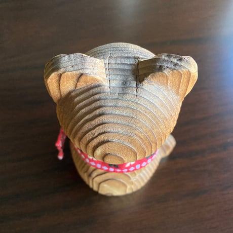 【ユーズド品】熊ボッコ（大）　北海道郷土玩具　木彫り