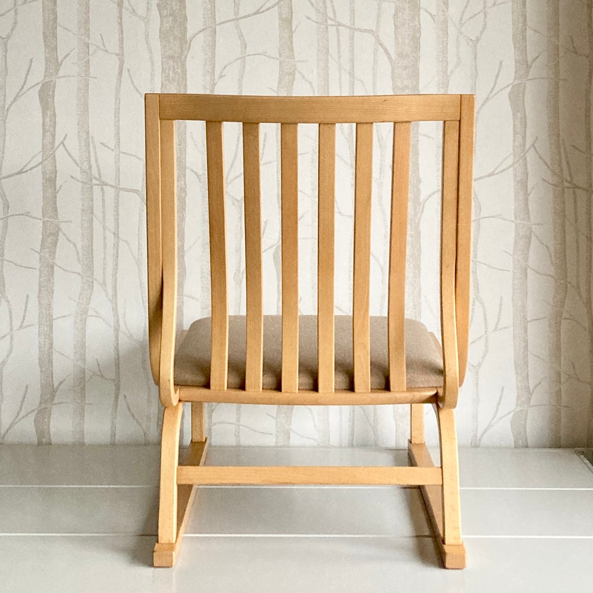 秋田木工　ハイチェア ユーズド品】秋田木工 座椅子/高座椅子No.93-H | SUSTAINABLE FURNI