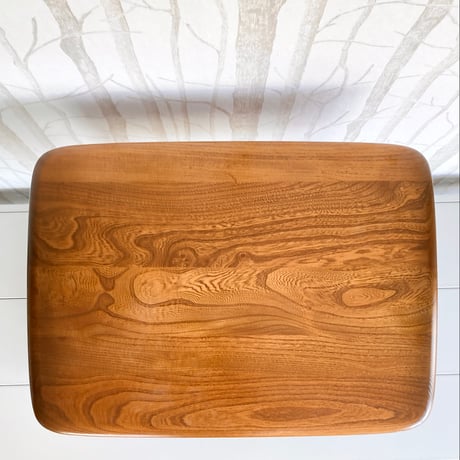 【ヴィンテージ品】Ercol/アーコール社 サイドテーブル 引出し付き