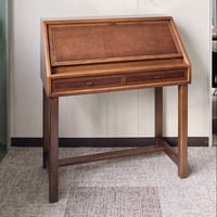 【ジャパンヴィンテージ】HIDA/飛騨産業 ライティングデスク オーク材〈希少品〉