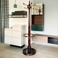 【ジャパンヴィンテージ】オールドカリモク 傘立てコートハンガー