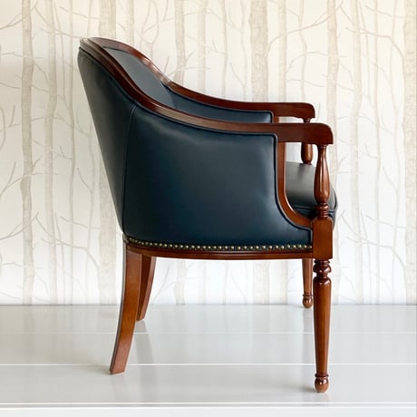 【ユーズド品】マルニ木工 ブリティッシュコレクション KENT-COURT/ケントコート 1人掛けソファ　本革