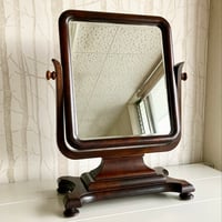 【ジャパンヴィンテージ】松本民芸家具 B型置鏡 卓上ミラー ミズメザクラ〈希少品〉