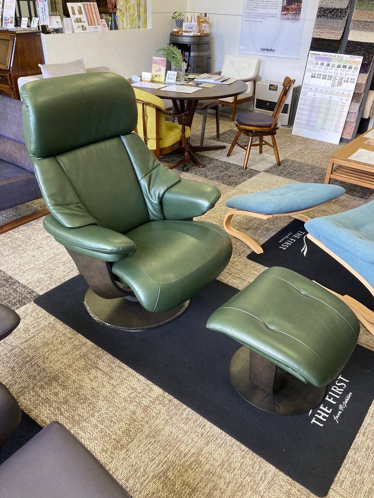 カリモク　ザファースト　S➕（オットマン） The First（カリモク家具） カリモク家具 RU0106 RU0156