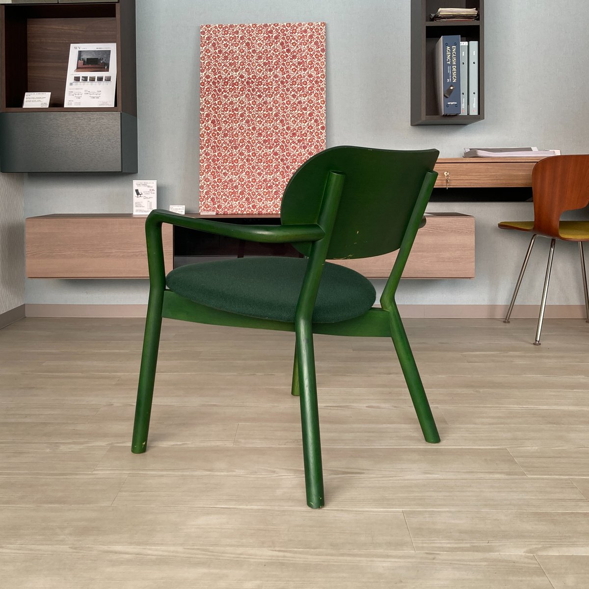 カリモクニュースタンダード□キャストール ローチェア 2脚セット③