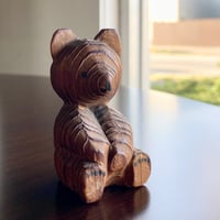 【ユーズド品】熊ボッコ（小）　北海道郷土玩具　木彫り　レトロ　民芸品