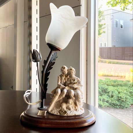 【ヴィンテージ品】Arte Murano/アルテ・ムラーノ　テーブルランプ　装飾