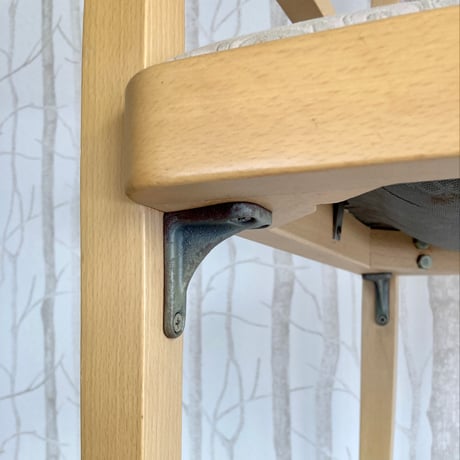 【ヴィンテージ品】THONET93　ト―ネット　アームチェア　ビーチ無垢材　座面高め