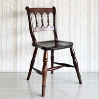 ①【カリモク家具】ヴィンテージ 昇降式　回転椅子　キャスター付き ユーズド品】カリモク家具 昇降式回転椅子(キャスター付き) CT612HE772