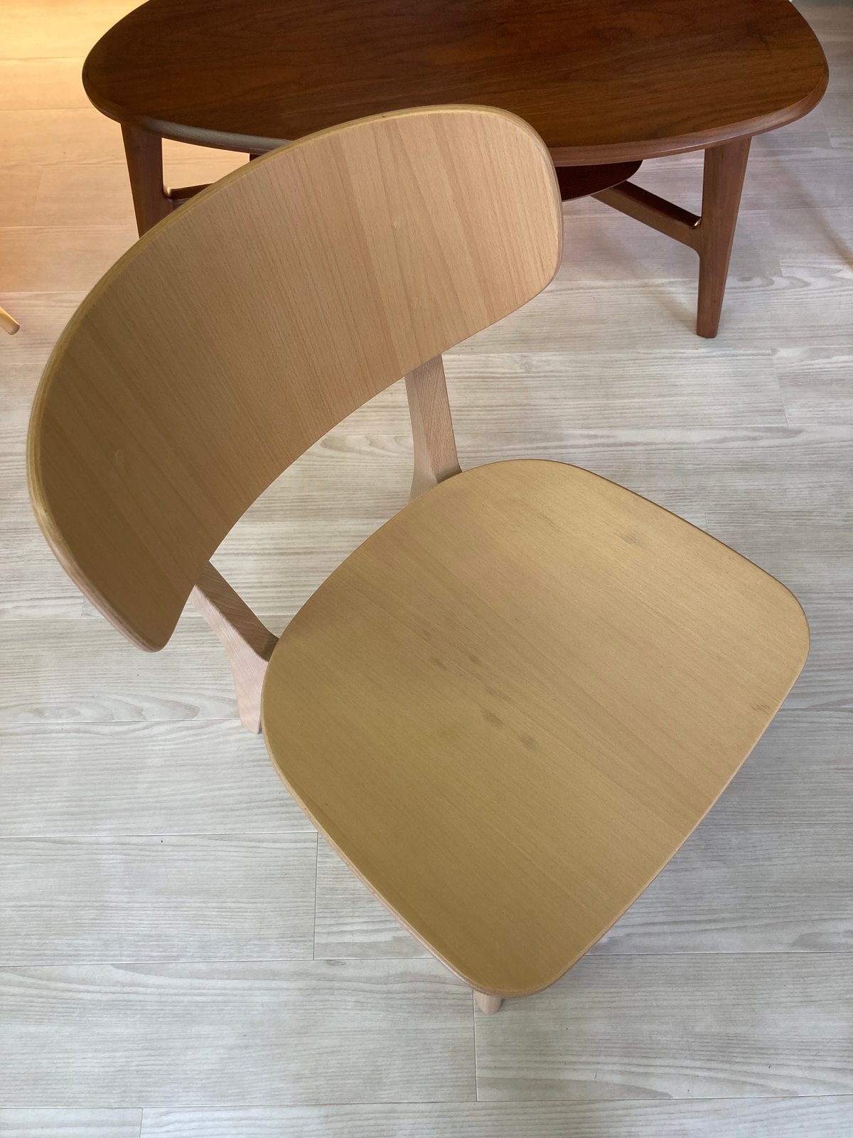 ユーズド品】Maruni/マルニ木工 Roundish ラウンディッシュチェア 深澤