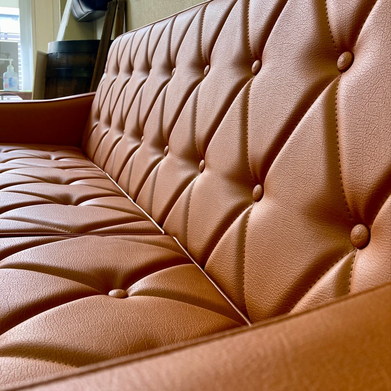 ディスプレイ品】カリモク60 ロビーチェア3シーター リーベルブラウン