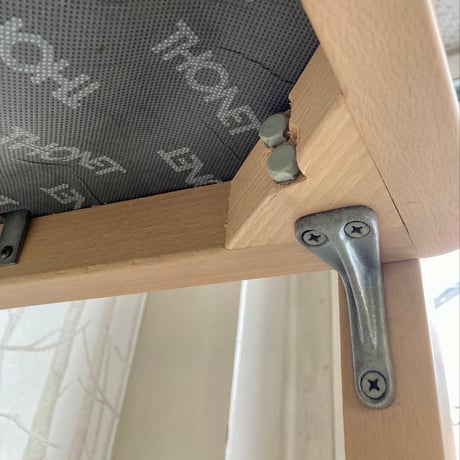 【ヴィンテージ品】THONET93　ト―ネット　アームチェア　ビーチ無垢材　座面高め