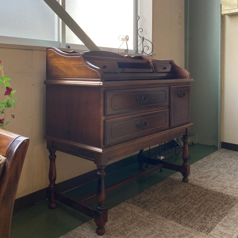 カリモク karimoku コロニアル 4段チェスト 電話台 スタンド IG