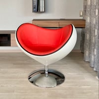 【ヴィンテージ品】レトロモダン回転椅子　ミッドセンチュリー　コズミック