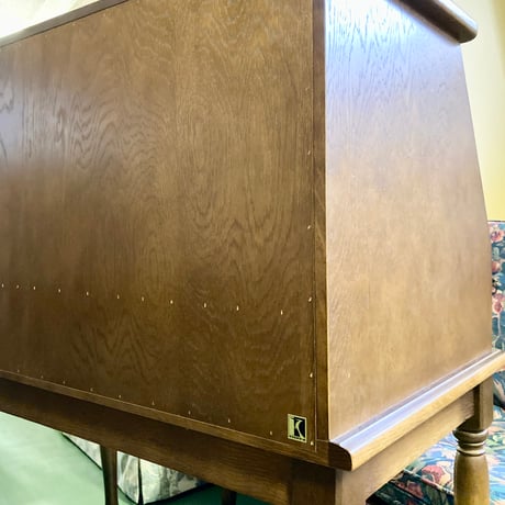 【ジャパンヴィンテージ】HIDA/飛騨産業 穂高シリーズ ライティングビューロー キツツキ