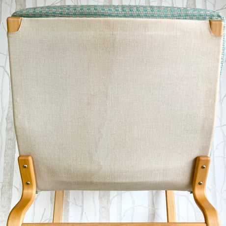【ユースド品】天童木工 TENDO ブルーノ・マットソン／イージーチェア③（背面シミ有）