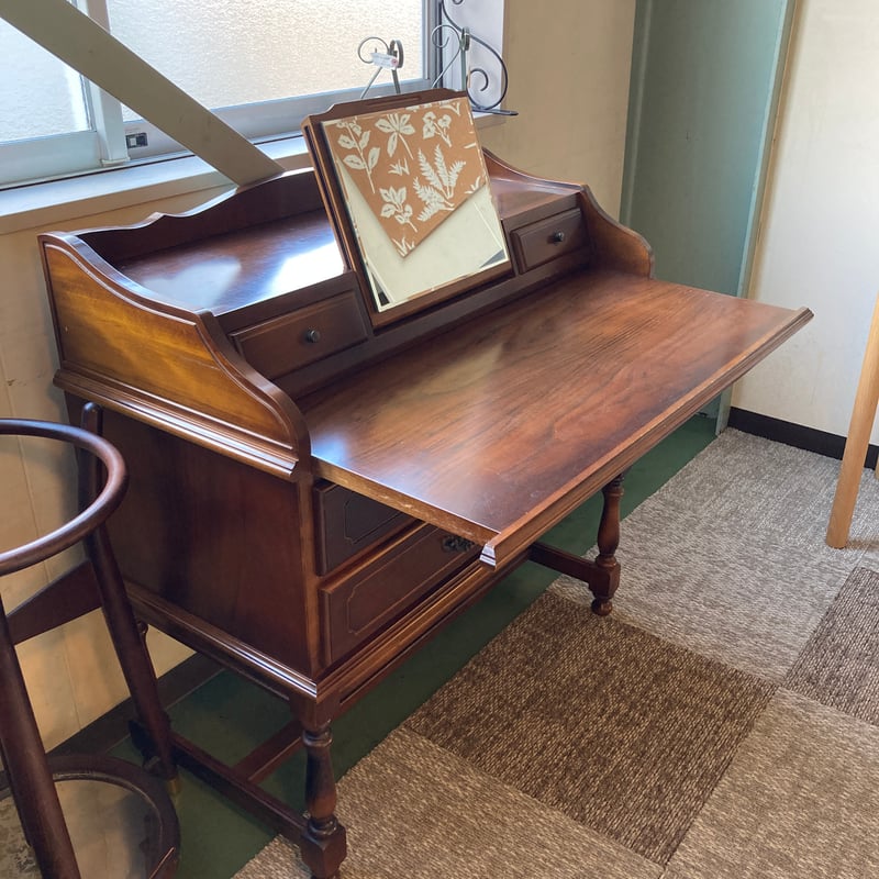 ジャパンヴィンテージ品】カリモク家具 コロニアル ライティング