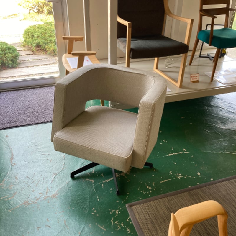 ディスプレイ品】ラウンジチェア N712－01B中村工芸