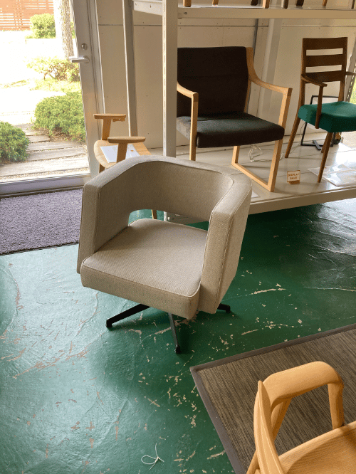 ディスプレイ品】ラウンジチェア N712－01B中村工芸