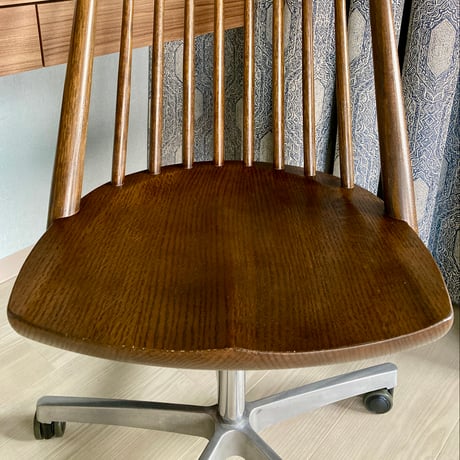 【ユーズド品】柏木工 シビルシリーズ デスクチェア CC89A(オーク)