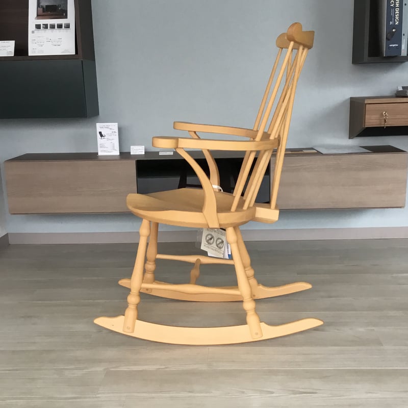 ★ジモティ割あり★ロッキングチェア 飛騨産業 木製/茶 ※クリーニング済み ディスプレイ品】HIDA/飛騨産業 ロッキングチェア GS21RCB | SUSTAINAB