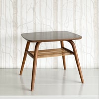 【ジャパンヴィンテージ】HIDA/飛騨産業  　サイドテーブル　オールドキツツキマーク