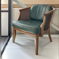 【ユーズド品】DOMANI カリモク家具 肘付イス  2