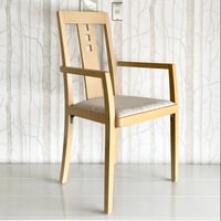 【ヴィンテージ品】THONET93　ト―ネット　アームチェア　ビーチ無垢材　座面高め