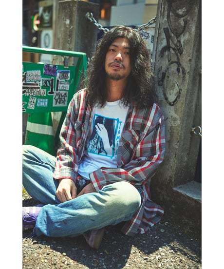 SAMURAI Gradation T-shirt （white）