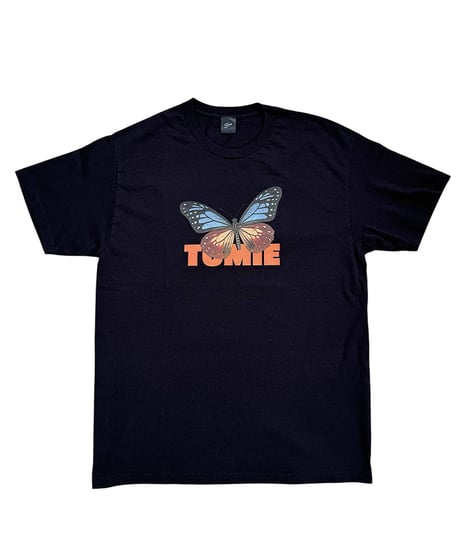 Asagimadara Butterfly T-shirt （black）