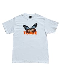 Asagimadara Butterfly T-shirt （white）
