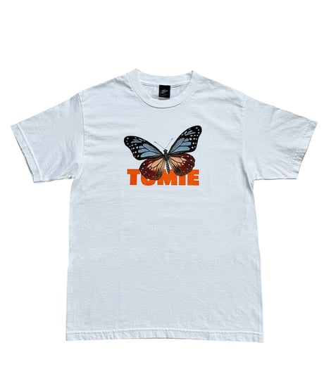 Asagimadara Butterfly T-shirt （white）