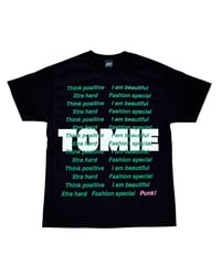Message Punk！ T-shirt（black）