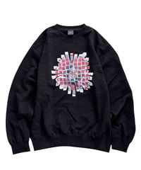 Flower Graffiti Sweat（black）