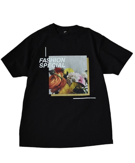 FASHION SPECIAL T-shirt （black）