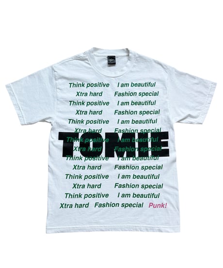 Message Punk！ T-shirt（white）