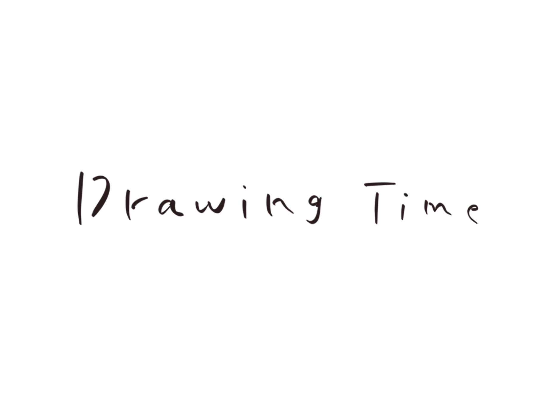 Drawing time