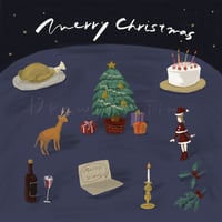【ダウンロードイラスト】ASI-010 クリスマスモチーフ
