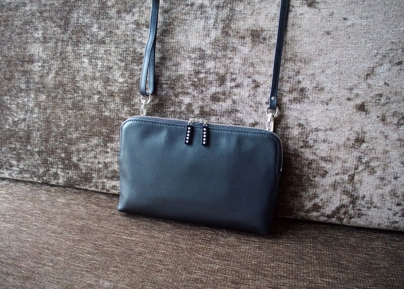 ショルダーバッグ・ポシェット Women's CKJ Knotted Mini Bag Black 4K3004G UB1 マルチポシェット(ブラック)- Multi-Pochette (black) - | Bon