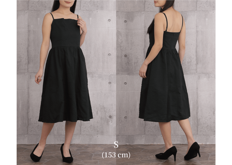 vaqutaux VOYAGE リトルブラックドレス　ベアトップワンピース Timeless Black | Bon voyage!