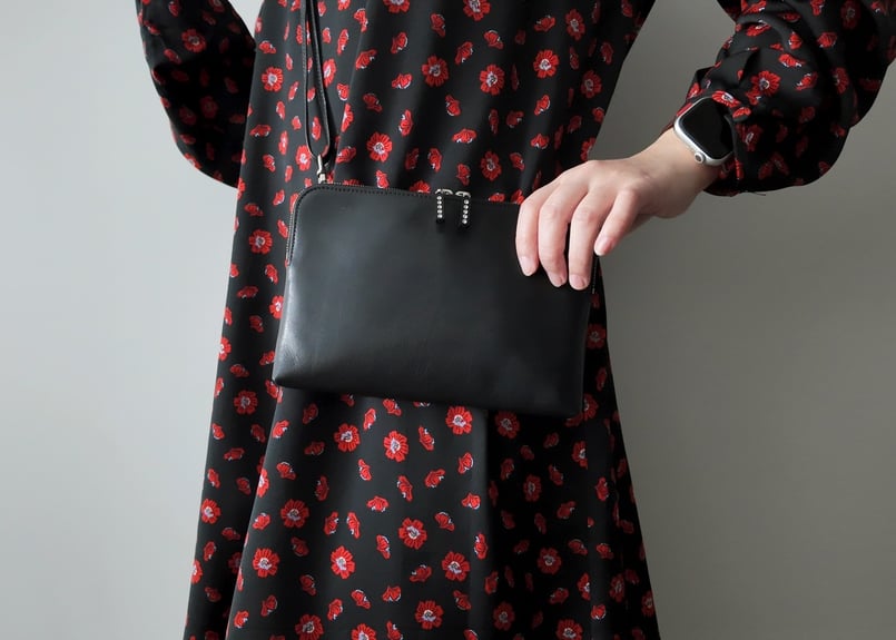 マルチポシェット（ブラック）- Multi-Pochette (black) - | Bon