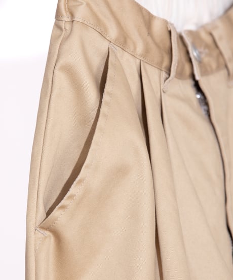チノタックパンツ (CPL25A-PT010 Chino Tuck Pants)